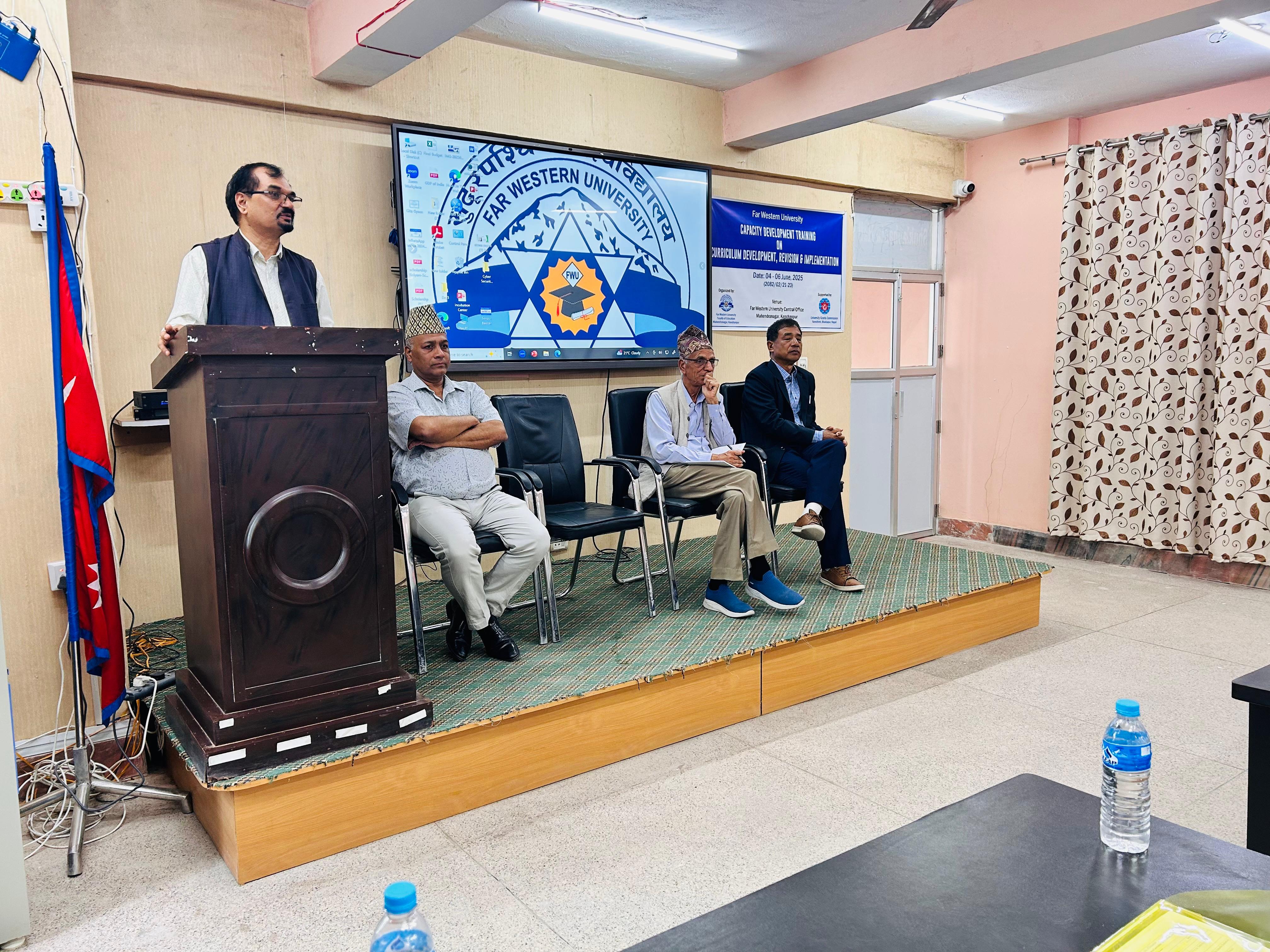 Opening Ceremony of Teacher's Capacity Building Workshop 